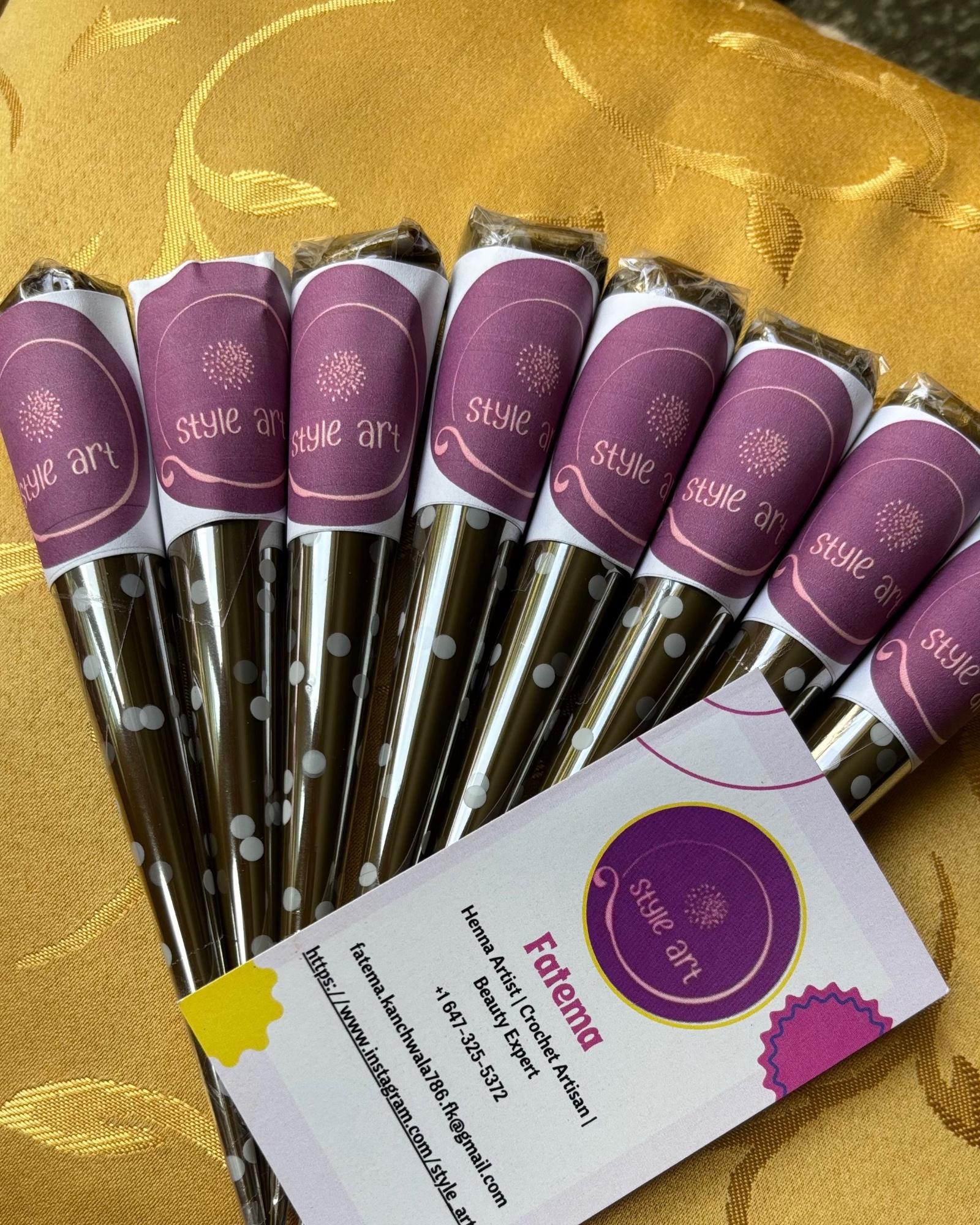 Organic Henna Cones